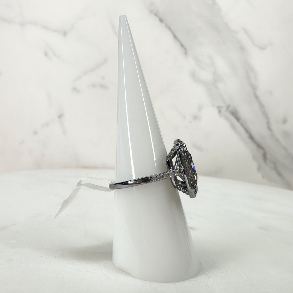 Bomb Party April Feels So Sweet Diamond Cubic Zirconia Ring RG56511 NWT Size 7 - Picture 2 of 4